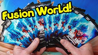 Another Dragon Ball Super Card Game Fusion World Pack Opening!