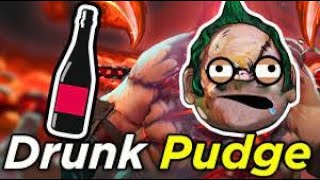 when drunk players are in ur game ! pudge be like !