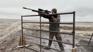 Cold Weather Training On The Cattle Gate/ 260 Remington/ Rock Lake Rifle Range/ Dec. 2020