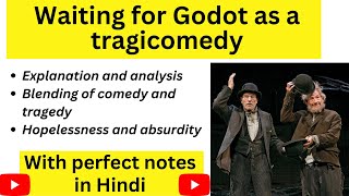 Waiting for Godot as a tragicomedy in Hindi | Thinking Literature | UGC-NET English