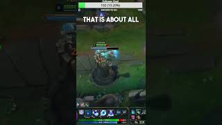 I THOUGHT I COULD DEFEND TOWER UNTIL.. #shorts #leagueoflegends #gaming #trending #twitch