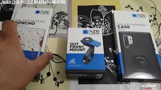 Quadlock bike mount for note 10 Unboxing