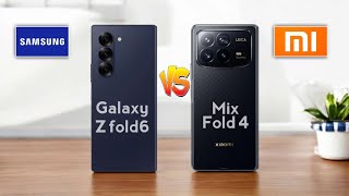 Samsung Galaxy Z Fold 6 vs Xiaomi Mix Fold 4