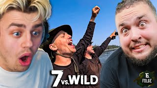 WIR reagieren auf UNSERE ABHOLUNG bei 7vsWild! I Folge 16 I Papaplatte Reaction