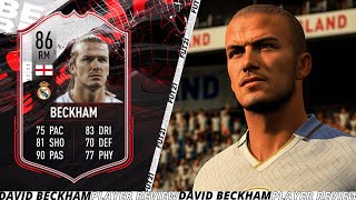 FREE 86 DAVID BECKHAM PLAYER REVIEW! FIFA 21 Ultimate Team