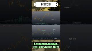 🚀 Биткоин и доллар - моя идея 2023  #биткоин #bitcoin #криптовалюта #инвестиции #доллар #DXY #shorts