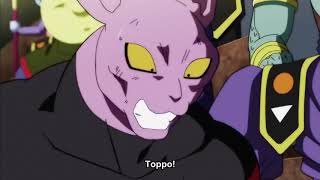 Vegeta defeat God of Destruction Toppo (English-HD)