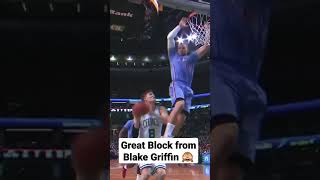 Great Block From Blake Griffin 🙈😁😁🔥