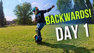 Backwards Riding Practice Day 1