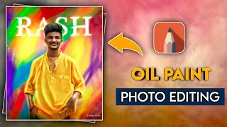 OIL PAINT PHOTO EDITING 🎨 || OIL PAINTING TELUGU EDITING 2022 || AUTODESK OIL PAINTING EDIT 2022