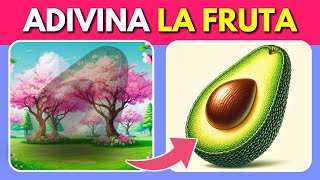 Adivina La Fruta con la Ilusión 🍌🍓🍇 | Ilusión Óptica | Frutas & Verduras | Quiz de Emojis