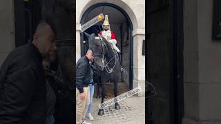 Rare Moment🐴❤️ #youtubeshorts #shorts  #horseguardsparade #kingsguard