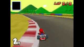 Mario Kart DS Beta: SNES Mario Circuit 1