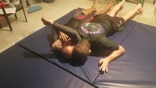 Arm Triangle From Closed Guard