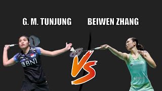 Gregoria Mariska Tunjung vs Beiwen Zhang | Last Meet Before Singapore Open 2024