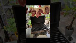 Picanha part 2: grilling and slicing. Nothing but salt. #salt #steak #beef #picanha #carnivore