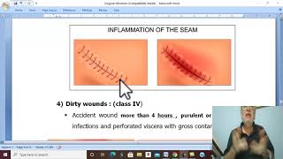 Surgical infections in Arabic 4  (Surgical Site Infections) , by Dr. Wahdan