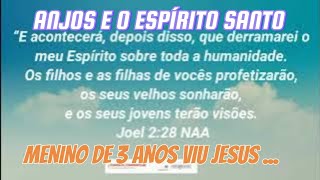 Menino Brian de 3 anos viu o Senhor Jesus Cristo, o Espírito Santo e os anjos vindo à Terra.