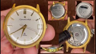 Ricoh Dynamic Auto Japan 45 Jewels Vintage Automatic Watch Movement sound, Appearance etc.