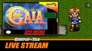 Illusion of Gaia (SNES) - Full Playthrough | Gameplay and Talk Live Stream #479 - Illusion of Time