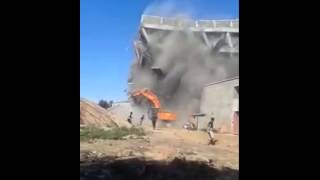 Building fall over Big Accident