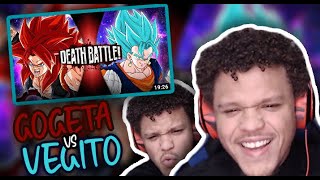 Gogeta VS Vegito (Dragon Ball) | DEATH BATTLE REACTION!!!