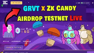 GRVT testnet + Zkcandy Airdrop | GRVT Airdrop guide