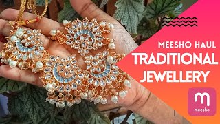 Meesho Traditional Jewellery under ₹500 | Necklace Set