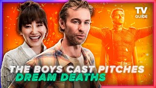 The Boys Cast Pitch Dream Deaths for Characters | Chace Crawford, Karen Fukuhara, Jessie T. Usher