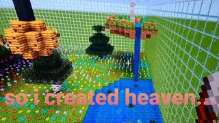 I spent a year working on a minecraft map...