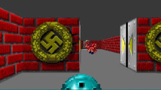 Wolfenstein 3D - Episode 1, Floor 8 - 100%