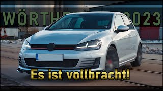 Wörthersee 2023 GTI Treffen - Es ist vollbracht! | Golf 7 Projekt Part 3 #volkswagen #golf #vw