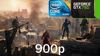 Assassin's Creed Unity GTX 750 2GB, Core 2 Quad Q6600, 6GB RAM