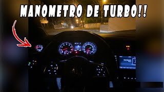 COLOQUEI UM MANÔMETRO DE TURBO NO MEU GOLF GTI [PROJECT GTI #20]