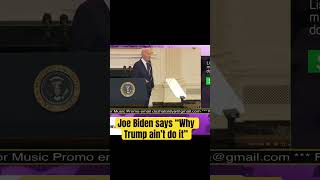 Joe Biden negotiated the release of Russian prisoners then said to the press “Why Trump ain’t Do It”