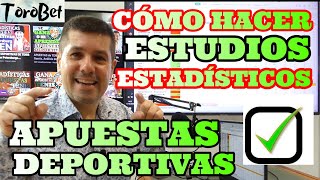 Cómo GANAR dinero con APUESTAS DEPORTIVAS haciendo ESTUDIOS ESTADÍSTICOS Fácil. Valor en la CUOTA