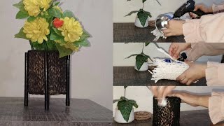 DIY most beautiful flowers vase #🫶🏻 😍#viralvideo #2024 #fyp #viralvideo #fypシ゚viral #handmade #vase