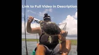 Flounder Fishing - 22" Fluke catch - New Jersey Kayak Fishing - #shorts