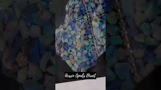 Solid Crystal Opal Australia Display 🇦🇺 #shorts #diy #gemstone