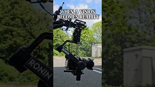 When vision meets reality: DIY camera setup for rolling shots.