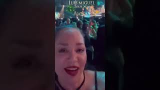 Tatina en el concierto de Luis Miguel🇲🇽👸🏻