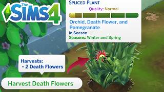 How To Graft & Get Death Flower (Grafting Plants Guide) - The Sims 4