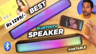 Best portable bluetooth speaker in india under 1500 | Zebronics zeb vita blast Review & Sound Test