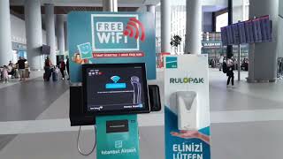 استفد من الانترنت مجانا في # اسطنبول get your free wifi in #istanbul🤑🤑🤑