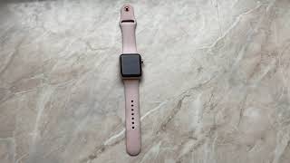 Apple iWatch Series 3 Rose Gold 42mm GPS + Cellular LTE (FuLL Video 2021)