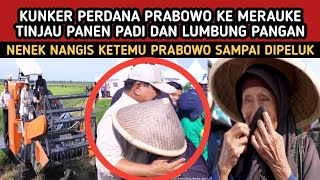 Prabowo Tinjau Panen Padi, & lumbung Pangan di Merauke #prabowo #presiden #indonesia #padi #merauke