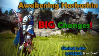 Awakening Hashashin Detailed Changes On Global Labs | BDO