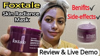 Foxtale Skin Radiance Mask// Review @nishaAhujaThereviewgirl