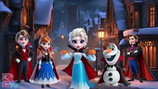 Elsa Frozen Halloween Finger Family Nursery Rhymes & Kids Songs