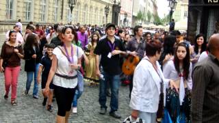 Parade of Artists, Khamoro Roma Festival, Prague May 31, 2012